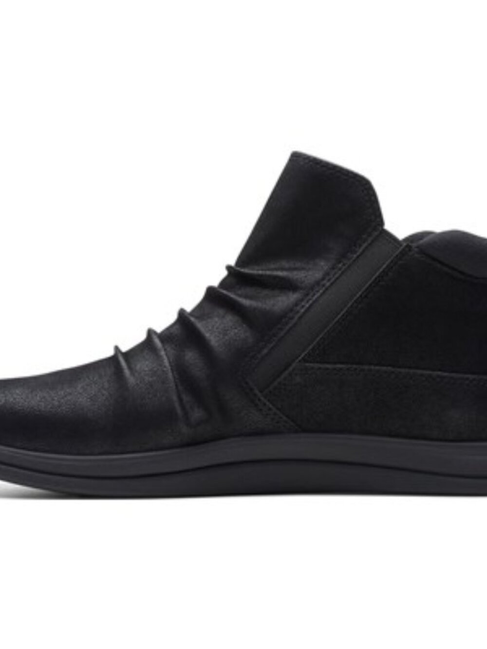 Clarks - Womens Breeze Range Shoes, size 9 US womens, color black.